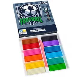 Пластилін Yes Football 12 кольорів 240 г (540714) - мініатюра 2