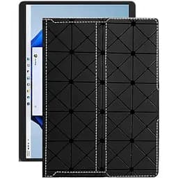Чехол StatusCASE из экокожи для планшета Microsoft Surface Pro 8 Черный ромб