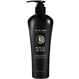 Шампунь-гель T-LAB Professional Royal Detox Absolute Wash для гладкости и абсолютной детоксикации волос и кожи 300 мл