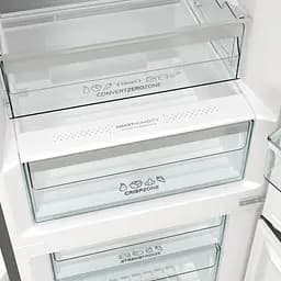 Холодильник з нижньою морозильною камерою Gorenje NRC6204SXL5M Сріблястий (NRC6204SXL5M) - мініатюра 9