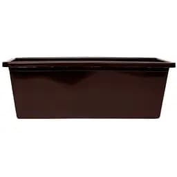 Ящик балконний MM-plast 100 см 13 л коричневий (B100-3)