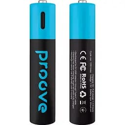 Акумуляторні батарейки Proove Compact Energy AAA 2 pcs black