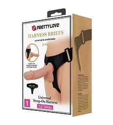Страпон PRETTY LOVE HARNESS BRIEFS JERRY PRETTY LOVE BW-022089NR 101832