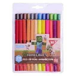 Фломастери "Minecraft" YES 650571 24 кольори