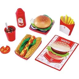Игрушечные продукты Hape Фаст-фуд (E3160)