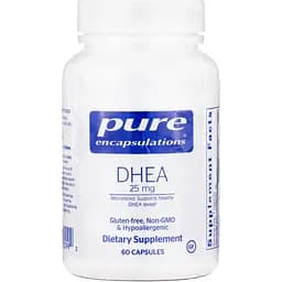 Стимулятор тестостерону Pure Encapsulations Dhea 25 мг 60 капсул