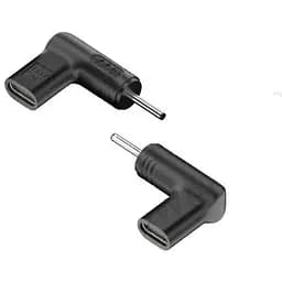 Перехідник Type-C to DC Adapter YX-01 PD19 5V 3.0 x 1.0 мм Acer Liteon Samsung Чорний