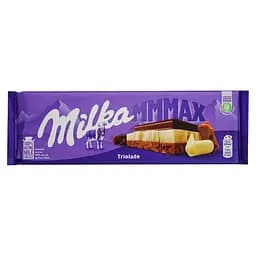 Уцінка. Шоколад Milka Triolade тришаровий з молочним і білим шоколадом 280 г