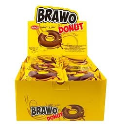 Кекс Ani Brawo Donut банановий в глазурі 50 г (903281) - мініатюра 2