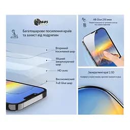Скло захисне Dengos Full Glue Xiaomi Redmi Note 15 Pro 5G Black (TGFG-427) - мініатюра 4