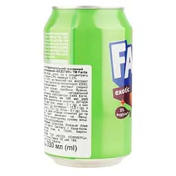 Напій безалкогольний Fanta Екзотік сильногазований 0.33 л з/б (934682) - мініатюра 2
