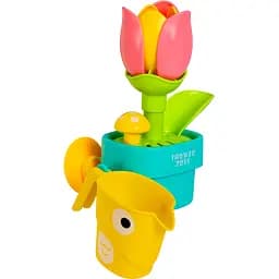 Набор игрушек для ванны Baby Team Очаровательный цветок (9031_цветок розовый)