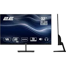Монітор 2E 31.5" L3224B 2xHDMI DP MM VA 3840x2160 teh0014254