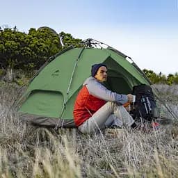 Чотиримісний автоматичний намет Naturehike NH21ZP008 (Темно-зелений) - мініатюра 8