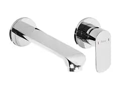 Смеситель для умывальника Rea Hyper + Box настенный хром REA-B2059 Хром