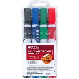 Маркер Axent Whiteboard Comfort Grip 2552-A 2 мм 4 шт. (2552-40-A) - мініатюра 2