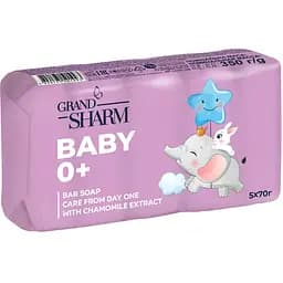 Детское мыло Мыловаренные традиции Шарм с экстрактом ромашки, 5 шт. по 70 г