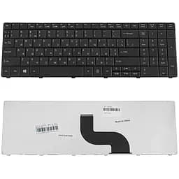 Клавіатура для ноутбука ACER (AS: E1-521, E1-531, E1-571, TM: 5335, 5542, 5735, 5740, 5744, 7740, 8571, 8572) ukr, black