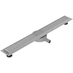 Трап линейный Volle 700 мм с перфорированной решеткой cepillado cromo Master Linea 9046.210814