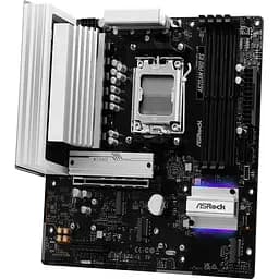 ASRock A620AM PRO RS (AM5/A620A, 4*DDR5, PCIex16, DP/HDMI, 2xSATA, 3xM.2, 2.5GLan, 8ch, mATX) - мініатюра 2