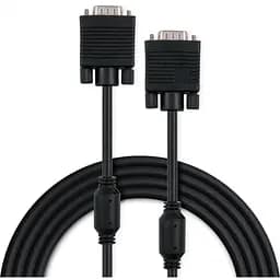 Кабель мультимедійний VGA 10.0m ferrits Vinga (VCPVGAF10BK) - мініатюра 2