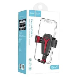 Холдер Hoco CA22 Black/Red (Кріплення Вентиляційна грати) - мініатюра 5