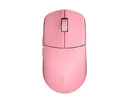 Игровая беспроводная мышка Ninjutso Sora V2 / 8K / Два режима подключения / 30000 DPI / Pixart PAW3395 / Pink