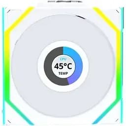 Кулер для корпуса Lian Li Uni Fan SL WIRELESS LCD Reverse, 120-1 (G99.12RSLLCD1W1W.00)