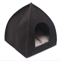 Будинок для котів та малих порід собак Zoo-hunt із фетру Джейн №2 40х40х42 см коричневий