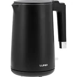 Електрочайник Lund 1.5 л чорний 2200 Вт (68206)