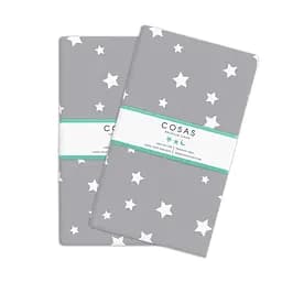 Набір наволочок Cosas Starsfall 50х70 см сірий (SetPillow_StarfallGrey_50х70)