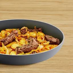 Сковорода Tefal Halo 28см алюміній бакеліт сірий kuh0014399 - мініатюра 2