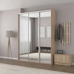Шафа-купе Idea серія 3 190 x 60 x 240 см Дуб сонома Дзеркало