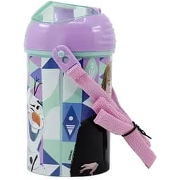 Детская бутылка для воды с ремешком 450 мл Stor Frozen (74269)