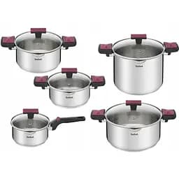 Набір посуду Tefal Cook&Clip, 5 предметів (G723SA74)