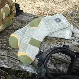 Шкарпетки водонепроникні Dexshell Terrian Walking Ankle (Зелені) S - мініатюра 7