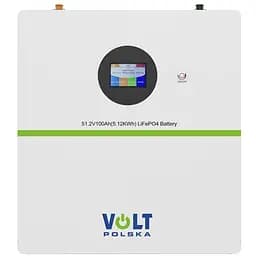 Акумуляторна батарея Volt Polska ULTRA-5, 51.2В 100Ah 100A 5.12кВт/ч накопичувач енергії
