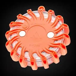 Комплект ліхтарів професійних Mactronic M-Flare (65 Lm) Amber Magnet Synch Recharg 12/220V (PSD0012) - мініатюра 8