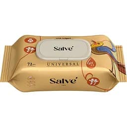 Універсальні вологі серветки Salve 72 шт.