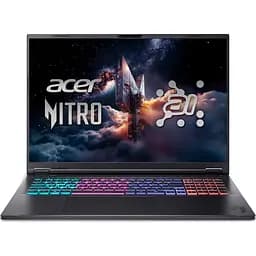 Ноутбук Игровой ACER Nitro 18 AI AN18-61-R9ES, AMD Ryzen AI 7 350 до 5GHz, 16" WQXGA, 16GB, SSD 1TB, NVIDIA GeForce RTX 5070 8GB, Free Dos