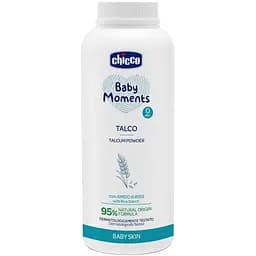 Тальк защитный Chicco Baby Moments с рисовым крахмалом 150 г (12258.00)