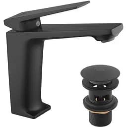 Смеситель для раковины Kroner KRP Ersel - SCH0111BV с донным клапаном (CV035470)