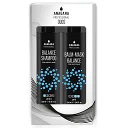 Набор DUOS "Баланс" для жирной кожи головы ANAGANA 2х250 мл