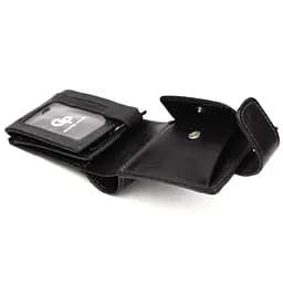Портмоне з флотару з хлястиком GRANDE PELLE 11х9х2.5 см acs0032095 - мініатюра 5