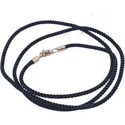 Ювелірний шовковий шнурок Імперія золота з золотими вставками. ПК100.1И 55