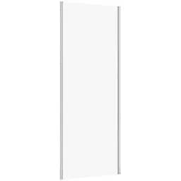 Стенка к распашной двери Cersanit Larga 80x195 профиль хром S932-131, прозрачный, хром