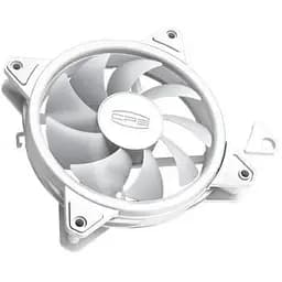 Вентилятор 120 мм PcCooler F3 T120 ARGB білий 3 шт. 120х120х25 мм 500 - 1800 об/хв до 21.6 дБ 4-pin (PWM)/3-pin (ARGB)