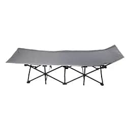Кровать раскладная туристическая Yiwu 185x60x50 см со стальным каркасом раскладушка сложная для дачи кемпинга рыбалки SJ-0033G