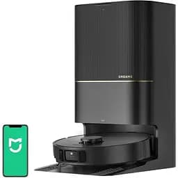 Робот-пилосос з вологим прибиранням Dreame X40 Ultra Complete Black