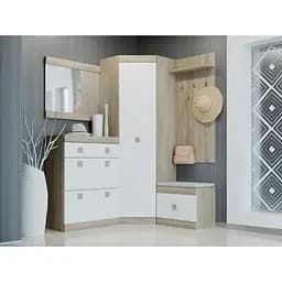 Передпокій Еверест Соната 6 дуб сонома/білий (EVR-2198)